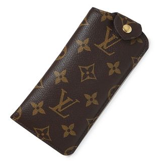 ルイヴィトン(LOUIS VUITTON)のルイ ヴィトン エテュイ リュネット PM 眼鏡 サングラス メガネケース モノグラム ブラウン 茶 ゴールド金具 M66545 箱付 LOUIS VUITTON（新品・未使用品）(ケース/ボックス)