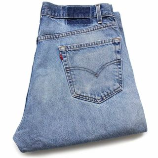 リーバイス(Levi's)の00s メキシコ製 Levi'sリーバイス 505 ダメージ デニムパンツ w36 L32★SDP1985 オールド ジーンズ ストレート ヒゲ(デニム/ジーンズ)