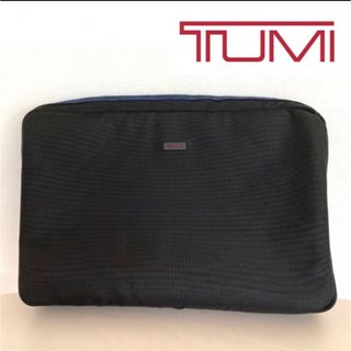 トゥミ(TUMI)の未使用　tumi トゥミ　ノートパソコン　タブレットケース　バッグインバッグ　紺(セカンドバッグ/クラッチバッグ)