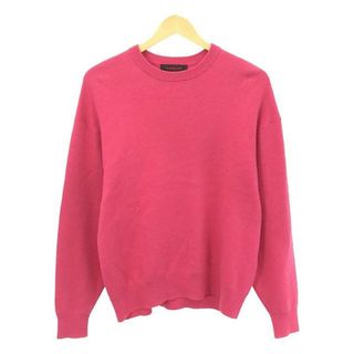 CABaN / キャバン | 2019AW | コットンカシミヤ クルーネックプルオーバー | S | フューシャピンク | レディース(ニット/セーター)