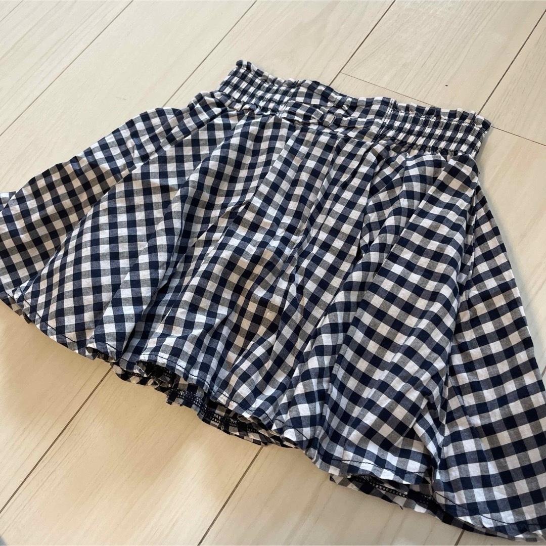 半袖 新品+スカート 美品☆140 キッズ/ベビー/マタニティのキッズ服女の子用(90cm~)(スカート)の商品写真