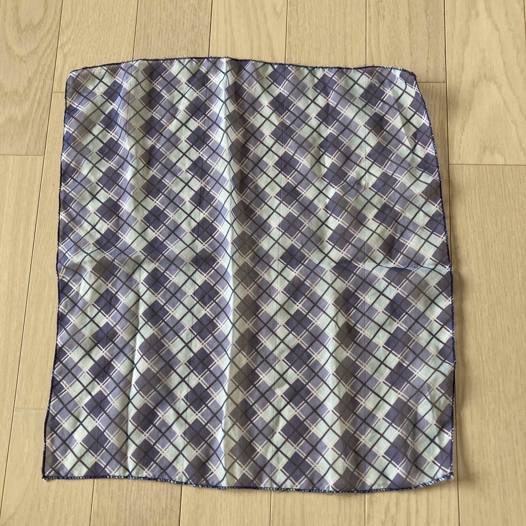 スカーフ　ブルー系 レディースのファッション小物(バンダナ/スカーフ)の商品写真