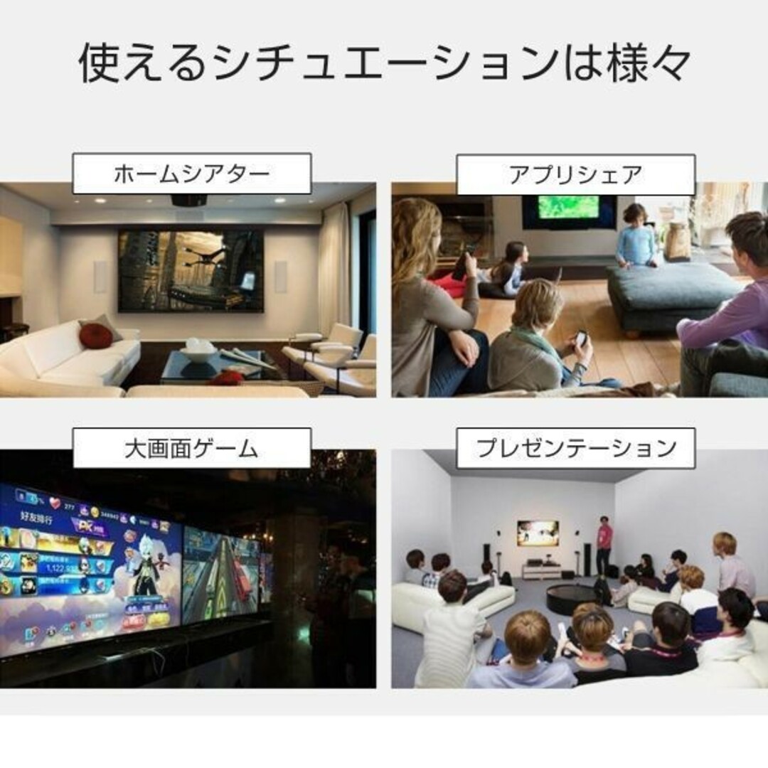 ライトニングポート HDMI 変換ケーブル「LTNING-HDMI.C」 スマホ/家電/カメラのテレビ/映像機器(映像用ケーブル)の商品写真