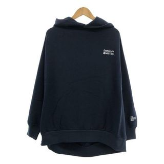 【新品】  FreshService / フレッシュサービス | VIBTEX for FreshService SWEAT PULL HOODIE / ロゴ スウェット パーカー | L | Navy | メンズ