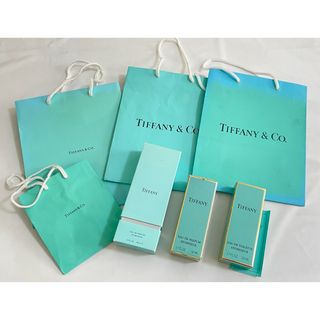 ティファニー(Tiffany & Co.)のTiffany & Co. ティファニー ショッパー 香水用　空箱 7点セット(ショップ袋)