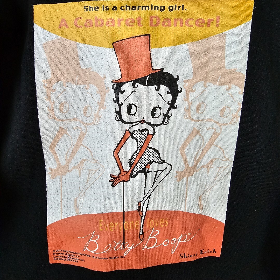 Betty Boop(ベティブープ)の未使用 超美品 ベティブープ BettyBoop ティーシャツ シンジカトウ メンズのトップス(Tシャツ/カットソー(半袖/袖なし))の商品写真