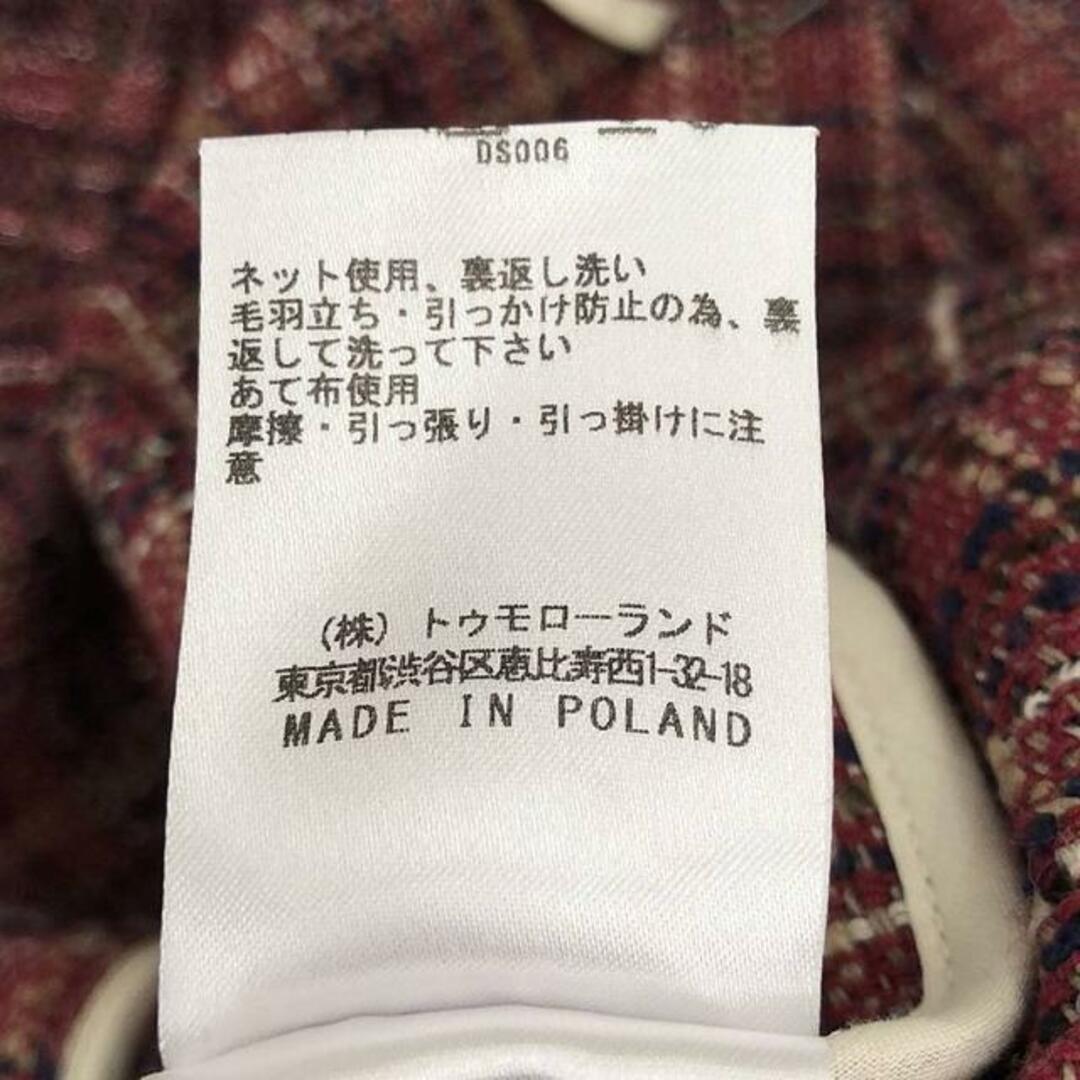 ISABEL MARANT ETOILE / イザベルマランエトワール | ノーカラーコットンツイードジャケット | 36 | ピンク | レディース レディースのジャケット/アウター(その他)の商品写真