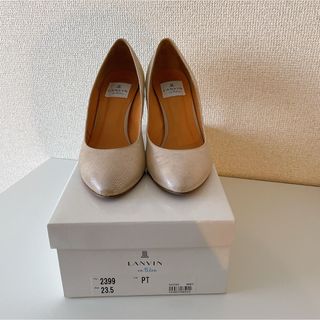 ランバンオンブルー(LANVIN en Bleu)のlanvin en Bleu パンプス　23.5(ハイヒール/パンプス)