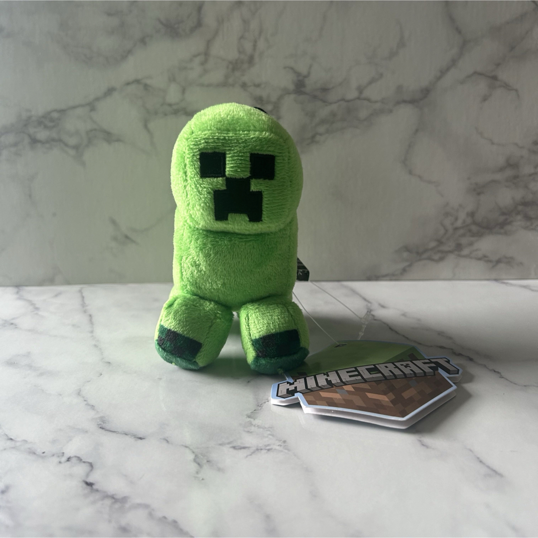 MINECRAFT クリーパー　マスコット エンタメ/ホビーのおもちゃ/ぬいぐるみ(キャラクターグッズ)の商品写真