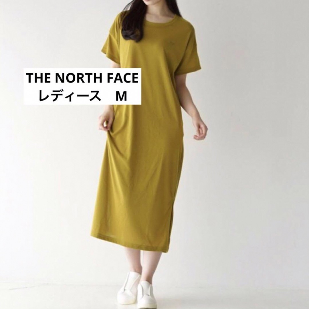 THE NORTH FACE(ザノースフェイス)のショートスリーブ ワンピース【ノースフェイス】Tシャツワンピ・登山・キャンプ レディースのワンピース(ロングワンピース/マキシワンピース)の商品写真