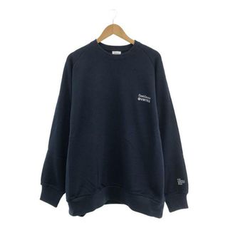 【新品】  FreshService / フレッシュサービス | VIBTEX FOR FRESHSERVICE SWEAT CREW NECK PULLOVER / ロゴ スウェット | L | Navy | メンズ(スウェット)