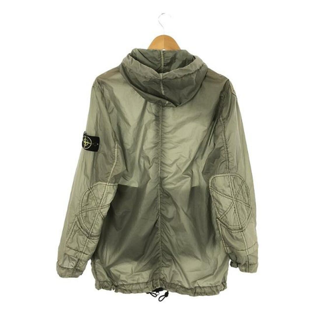 STONE ISLAND(ストーンアイランド)のSTONE ISLAND / ストーンアイランド | Lamy Velour Hooded Parka パナイロン フーデッドパーカ | S | カーキ | レディース レディースのジャケット/アウター(その他)の商品写真