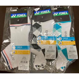 ヨネックス(YONEX)の【未使用品】ソックス　靴下　22〜25㎝スポーツ　テニス　ヨネックス　YONEX(ソックス)