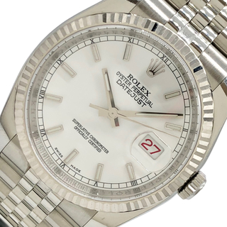 ロレックス(ROLEX)の　ロレックス ROLEX デイトジャスト36 116234 WG/SS メンズ 腕時計(その他)