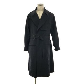 ブラームス(blurhms)の【美品】  blurhms / ブラームス | Wool Surge Motorcycle Coat / ウールサージ モーターサイクル オーバーコート | 3 | DarkNavy | メンズ(その他)