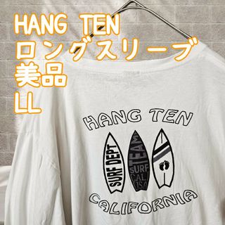 ハンテン(HANG TEN)の美品 ハンテン HANGTEN ロングスリーブ tシャツ(Tシャツ/カットソー(七分/長袖))