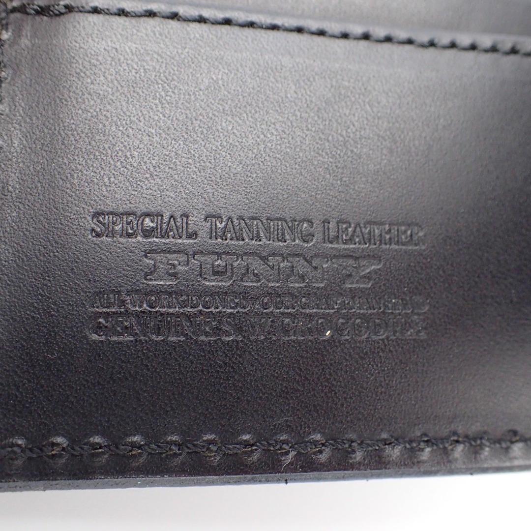 FUNNY(ファニー)のファニー 【新品同様】ビルフォード ポロサスクロコダイル メンズのファッション小物(折り財布)の商品写真