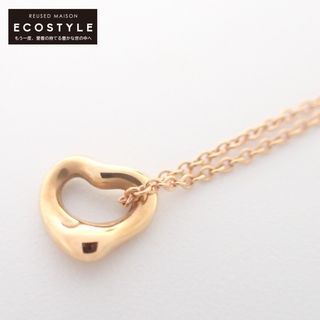 ティファニー(Tiffany & Co.)のティファニー 【美品】AU750 オープンハート ミニ(ネックレス)