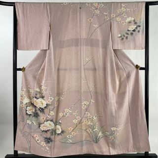 訪問着 身丈155cm 裄丈65cm 正絹 美品 名品 【中古】(着物)