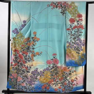 振袖 身丈156.5cm 裄丈63cm 正絹 名品 【中古】(着物)