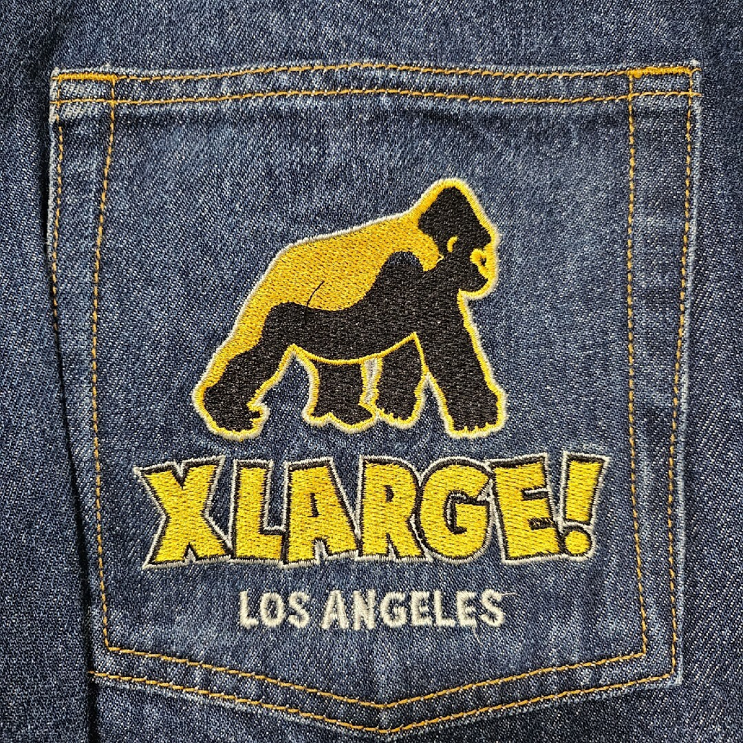 XLARGE(エクストララージ)のエクストララージ　デニム　３４インチ メンズのパンツ(デニム/ジーンズ)の商品写真