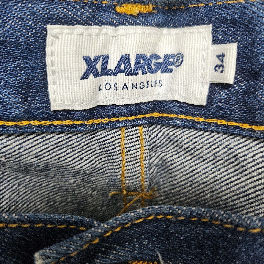 XLARGE(エクストララージ)のエクストララージ　デニム　３４インチ メンズのパンツ(デニム/ジーンズ)の商品写真