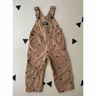 オシュコシュ(OshKosh)のOshkosh b’gosh オシュコシュ オーバーオール 飛行機 24m(パンツ/スパッツ)