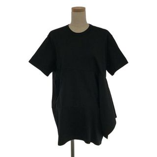 COMME des GARCONS - 【美品】  COMME des GARCONS / コムデギャルソン | 2023SS | ポリエステル カットアウト 変形 オーバーカットソー | S | ブラック | レディース