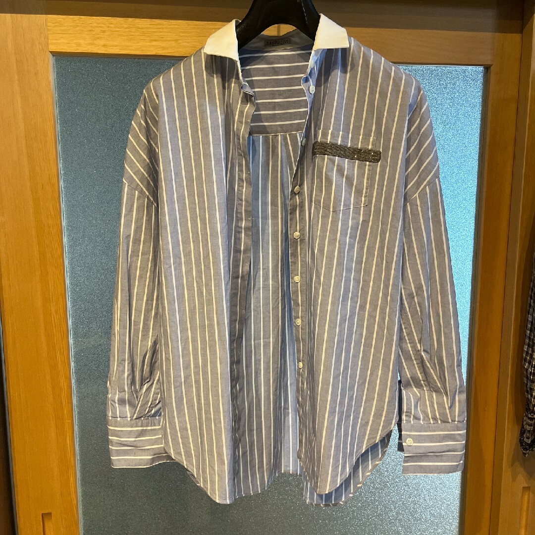 BRUNELLO CUCINELLI(ブルネロクチネリ)のブルネロクチネリシャツ専用 レディースのトップス(シャツ/ブラウス(長袖/七分))の商品写真