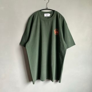 Keboz ロゴTシャツ ダークグリーン XL ケボズ(Tシャツ/カットソー(半袖/袖なし))