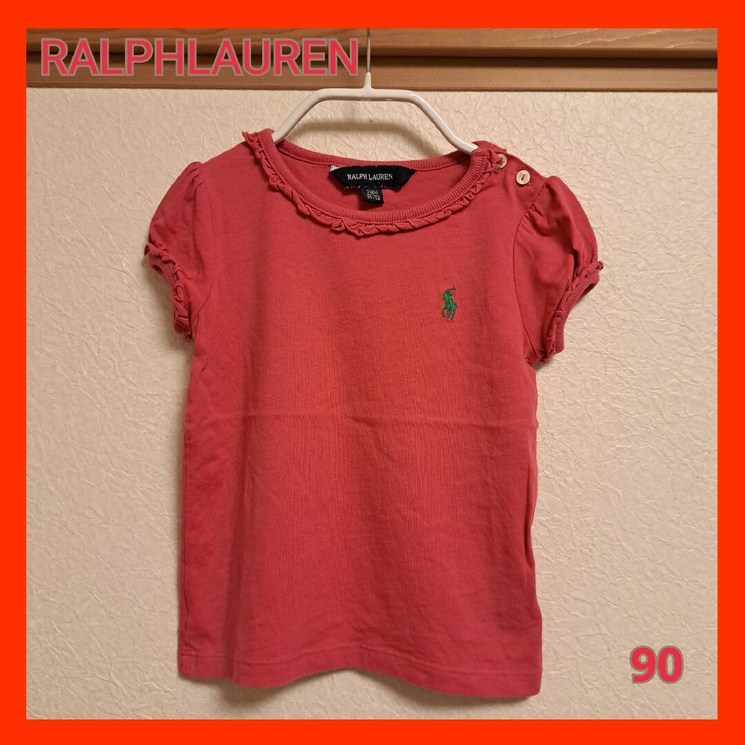 Ralph Lauren(ラルフローレン)のRALPHLAUREN　キッズ　Tシャツ　ラルフローレン　子供服　半袖Tシャツ キッズ/ベビー/マタニティのキッズ服女の子用(90cm~)(Tシャツ/カットソー)の商品写真