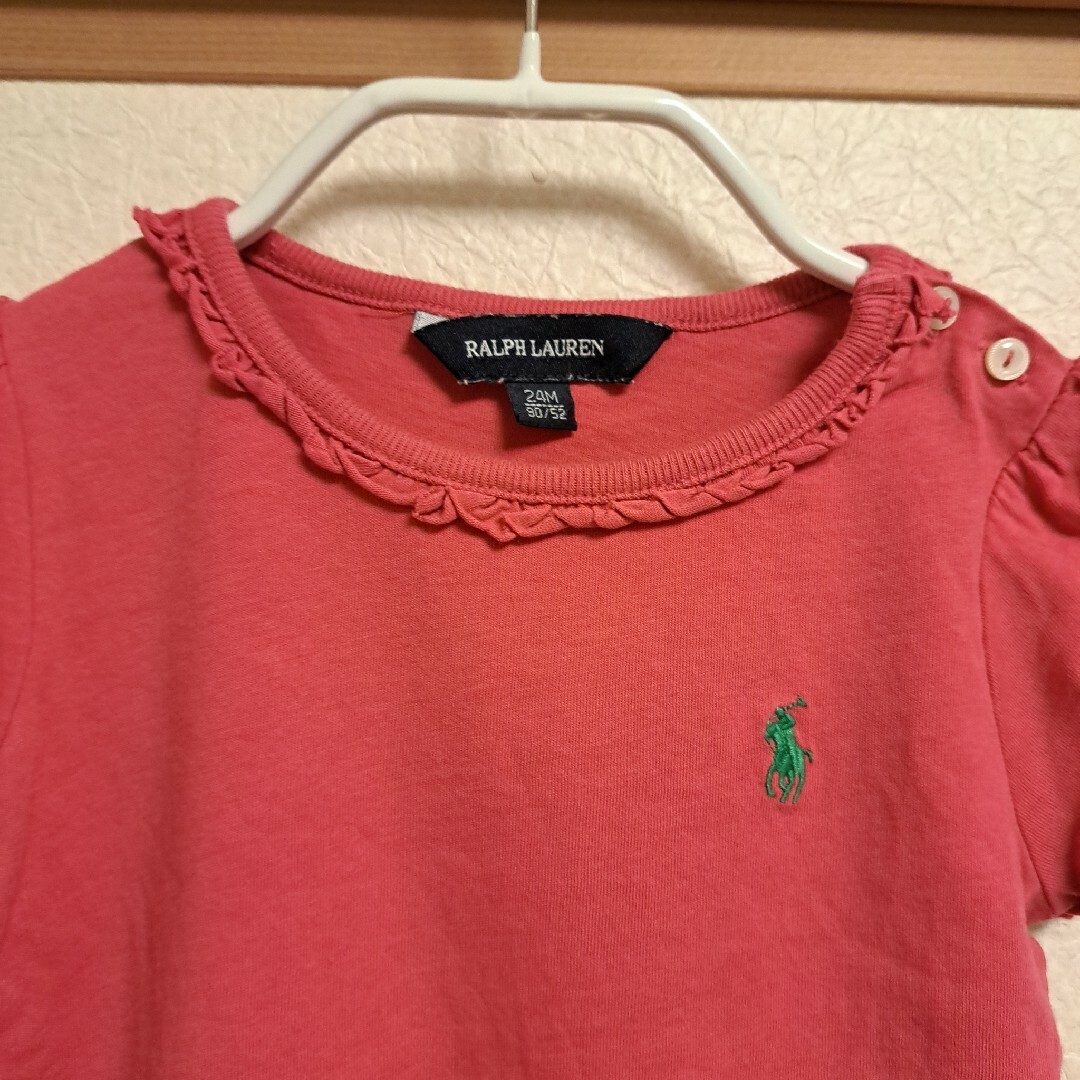 Ralph Lauren(ラルフローレン)のRALPHLAUREN　キッズ　Tシャツ　ラルフローレン　子供服　半袖Tシャツ キッズ/ベビー/マタニティのキッズ服女の子用(90cm~)(Tシャツ/カットソー)の商品写真