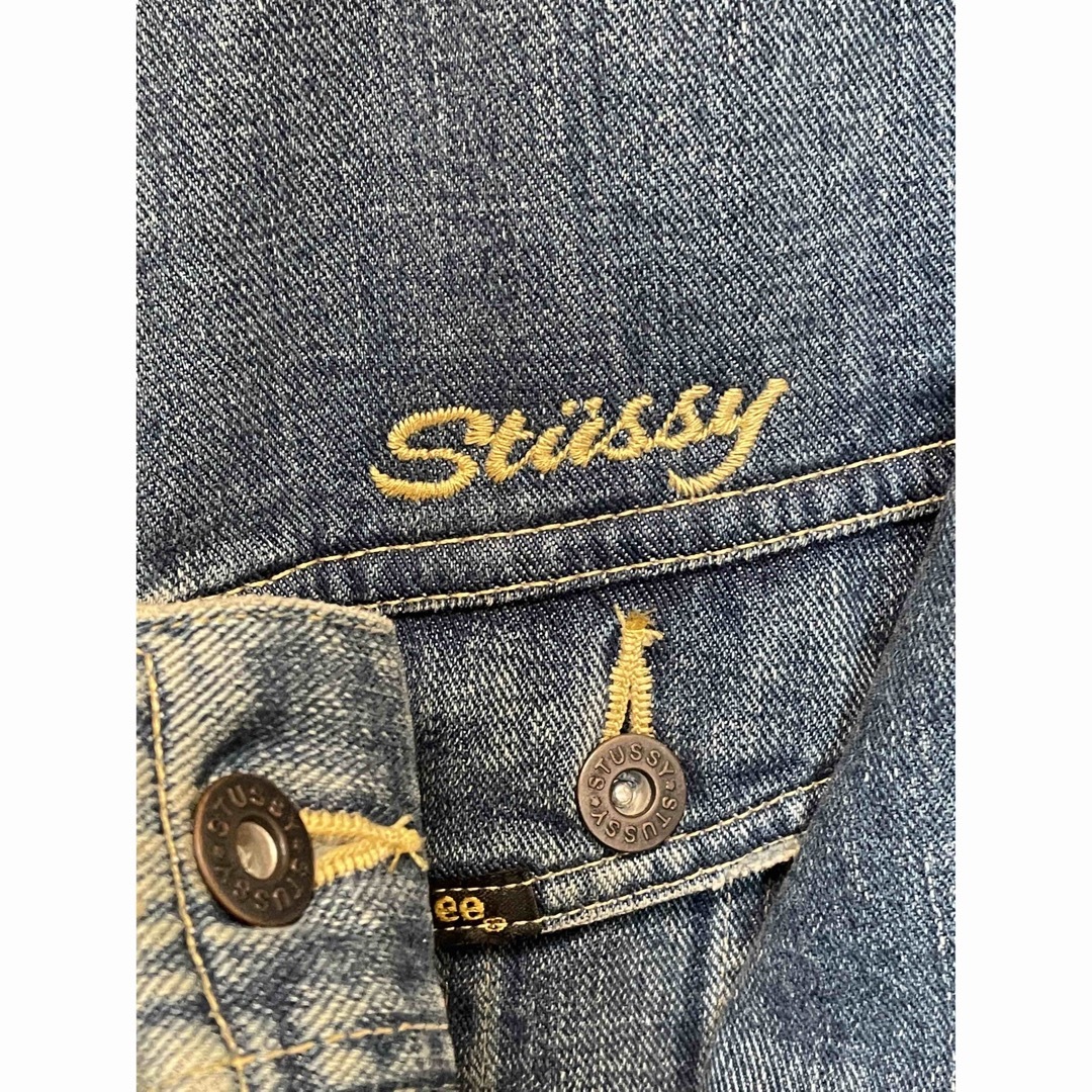STUSSY - stussy lee コラボ ジージャン コーデュロイ デニム STUSSY - stussy lee コラボ ジージャン コーデュロイ デニム