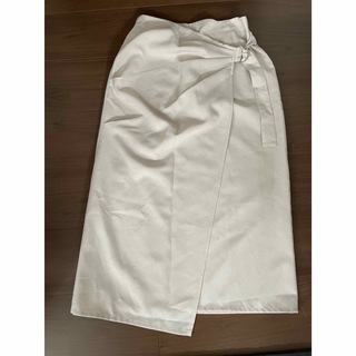 シマムラ(しまむら)の美品スカートL アイボリー　2PINK(ロングスカート)
