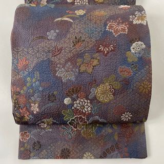 袋帯 美品 逸品 六通 正絹 【中古】