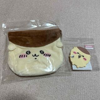 ちいかわ  くりまんじゅう  フェイス巾着 ミラー 新品(キャラクターグッズ)