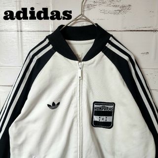 adidas - adidas アディダスオリジナルス ジャケット ホワイト ホンデュラス 万国旗