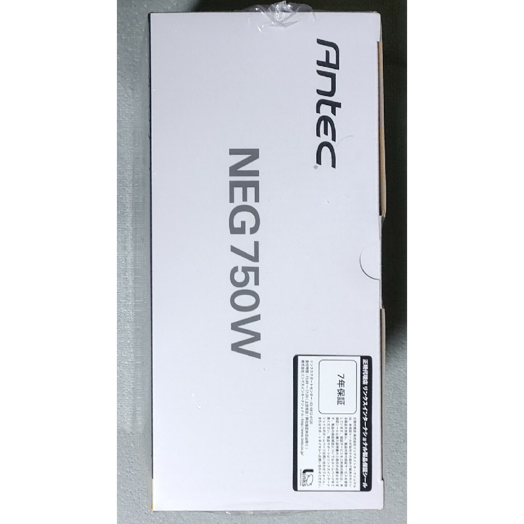 新品未開封　ANTEC NeoECO 750 GOLD　NEG750W スマホ/家電/カメラのPC/タブレット(PCパーツ)の商品写真