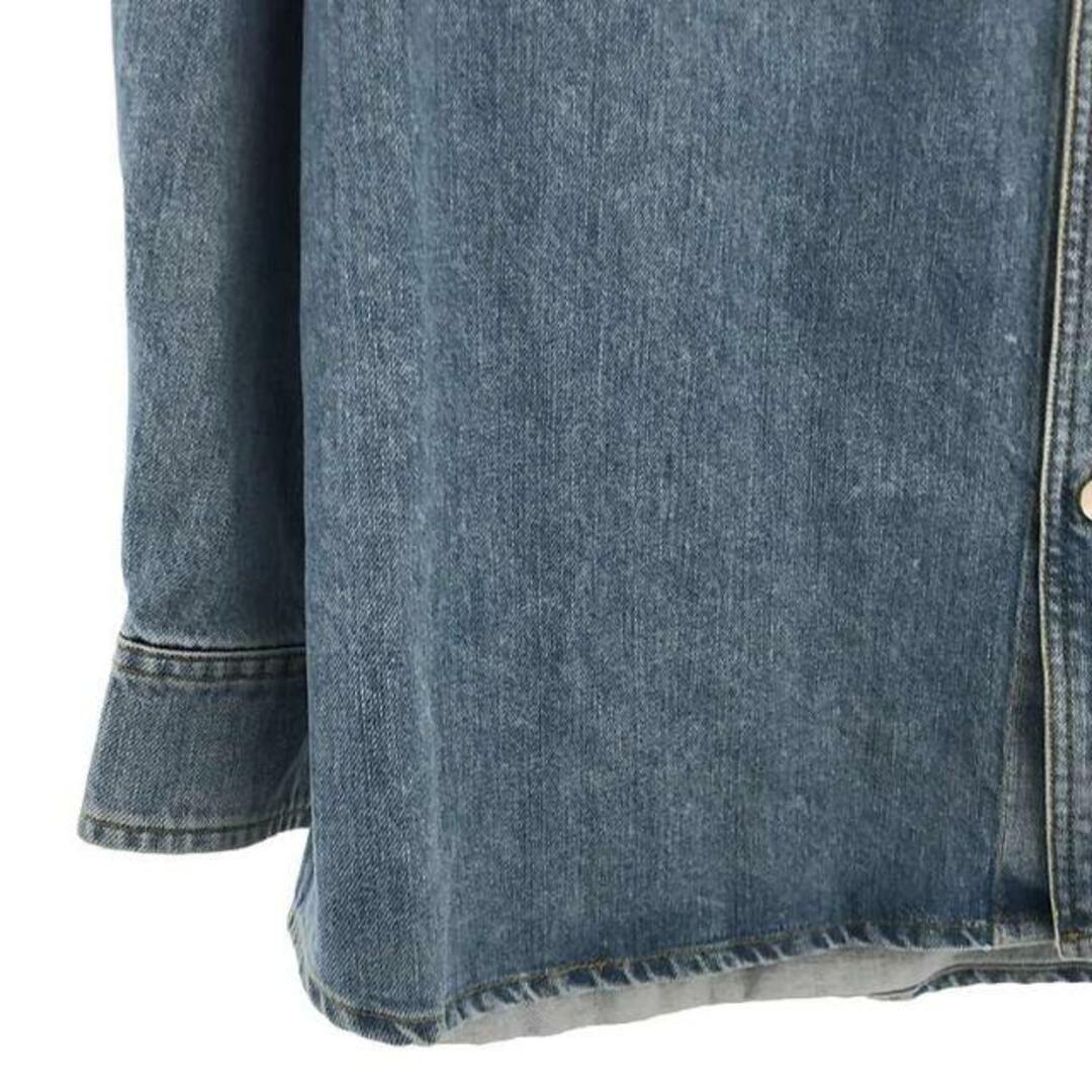 HED MAYNER / ヘドメイナー | 2022SS | DENIM SHIRT / メタル HED MAYNER / ヘドメイナー | 2022SS | DENIM SHIRT / メタル