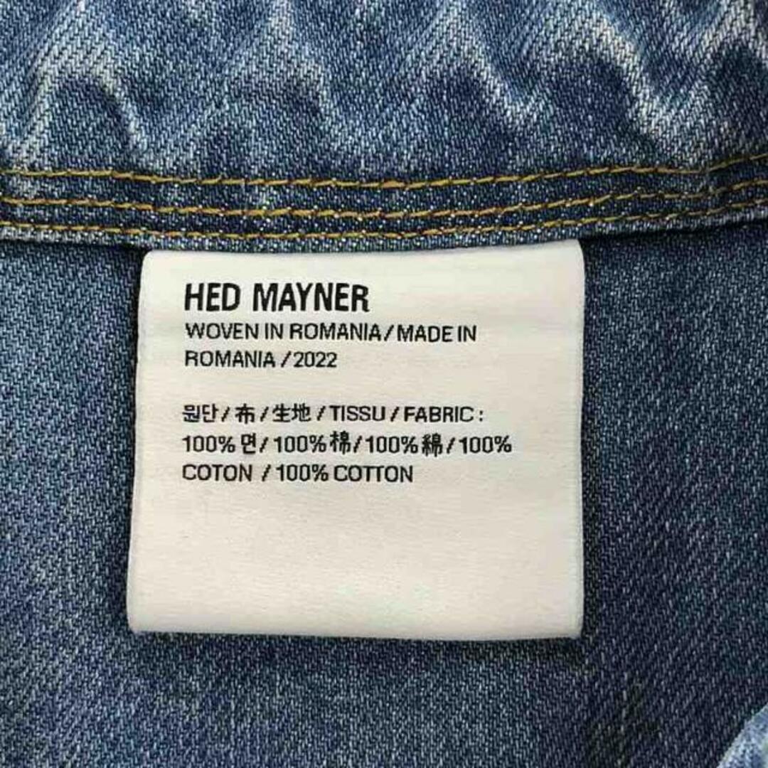 HED MAYNER / ヘドメイナー | 2022SS | DENIM SHIRT / メタル HED MAYNER / ヘドメイナー | 2022SS | DENIM SHIRT / メタル