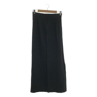 【美品】  BIOTOP / ビオトープ | Wool sheer tight skirt ロングスカート | 1 | ブラック | レディース(ロングスカート)