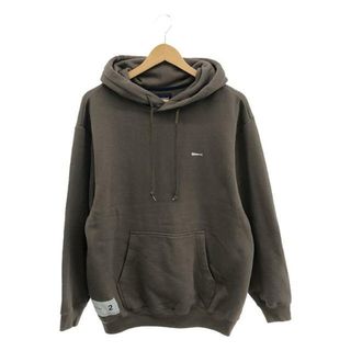 DESCENDANT - DESCENDANT / ディセンダント | PE HOODED SWEATSHIRT ロゴ刺しゅう プルオーバーパーカー フーディ | M | グレー | メンズ