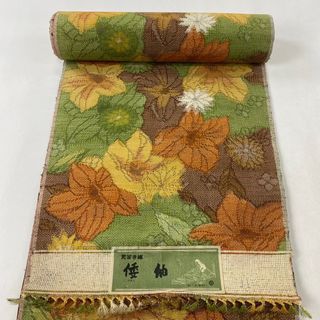 反物 秀品 正絹 【中古】