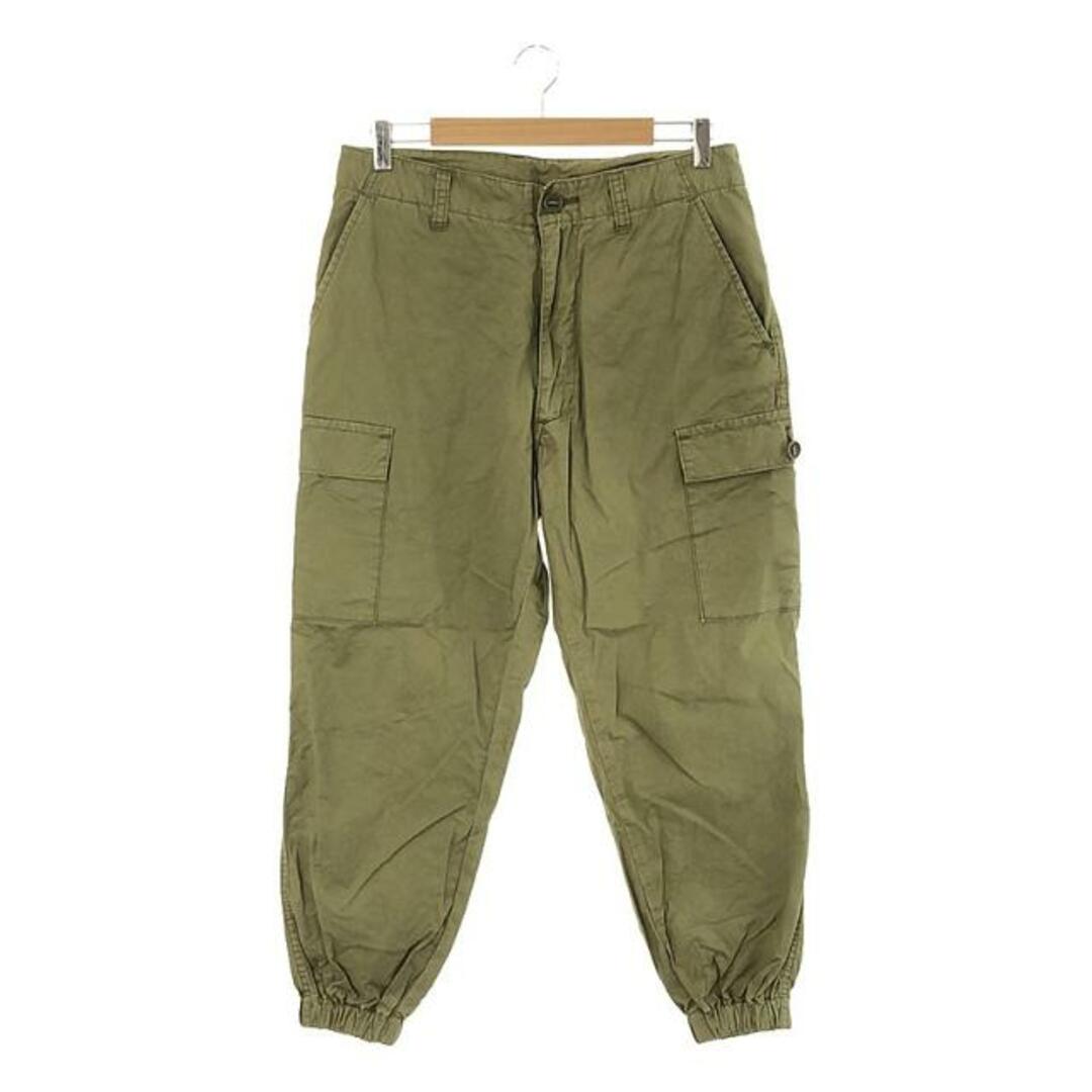 DESCENDANT(ディセンダント)のDESCENDANT / ディセンダント | CARGO WEATHER TROUSERS ウェザークロス カーゴパンツ | 1 | カーキ | メンズ メンズのパンツ(その他)の商品写真