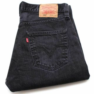 リーバイス(Levi's)のメキシコ製 Levi'sリーバイス 501 ブラック デニムパンツ w33★SDP2599 オールド ジーンズ ストレート 縦落ち(デニム/ジーンズ)