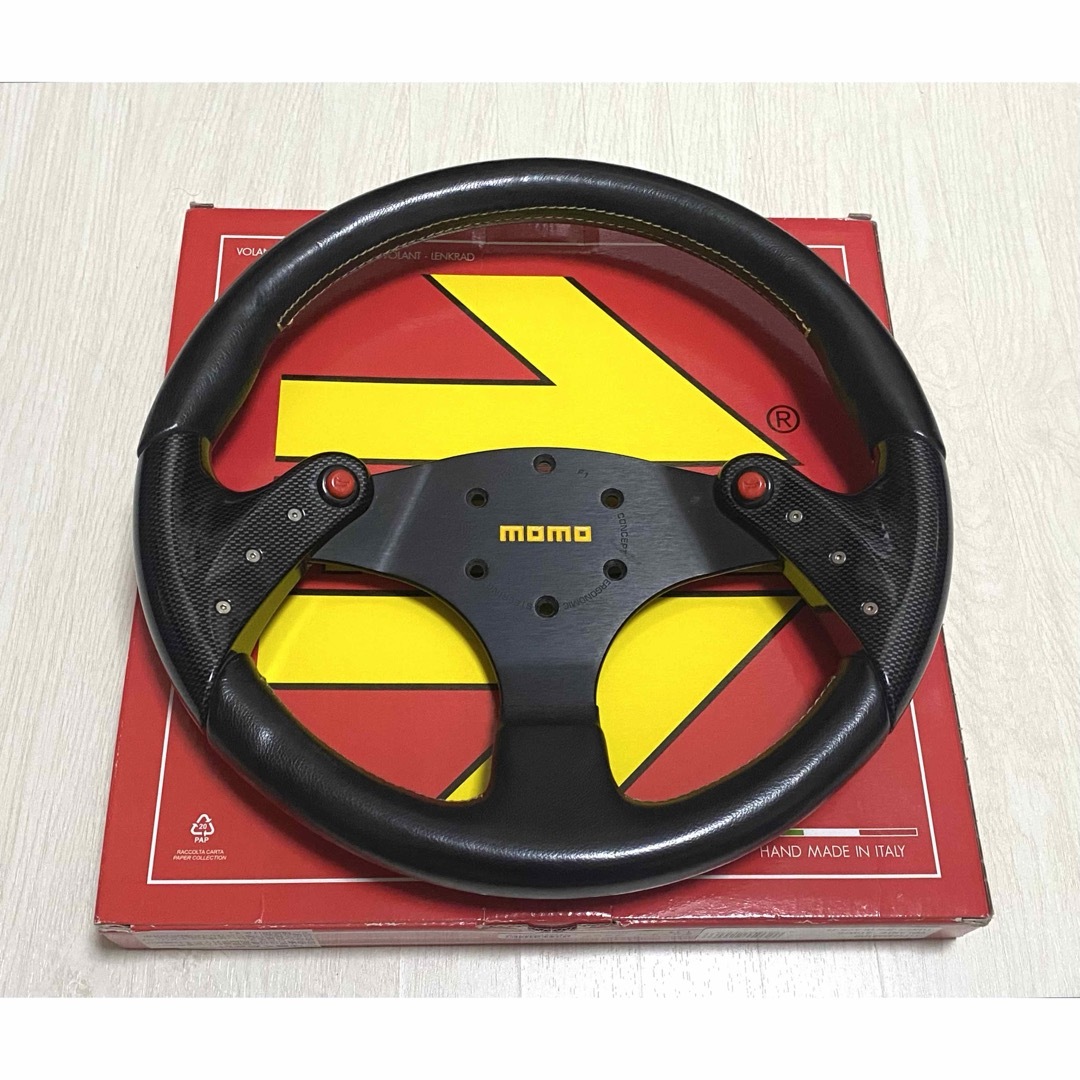MOMO - 希少 MOMO F1 concept ステアリング 廃盤品 345mmの通販 MOMO - 希少 MOMO F1 concept ステアリング 廃盤品 345mmの通販