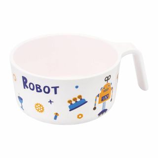 【色: Robot】子供用コップ 子ども用ボウル ベビーボウル ベビー食器 握り(その他)