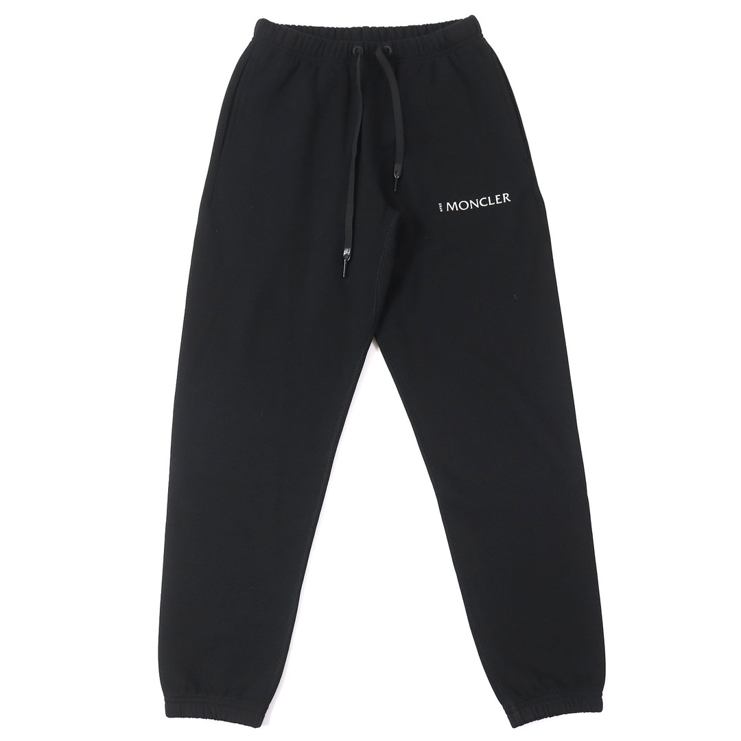 未使用品△MONCLER GENIUS 4 HYKE モンクレール ジーニアス 4 ハイク 2022年製 PANTS WOMAN スウェットパンツ トラックパンツ ブラック XS 正規品 レディース