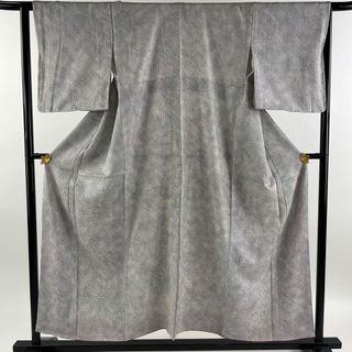 小紋 身丈155cm 裄丈65cm 正絹 美品 秀品 【中古】(着物)