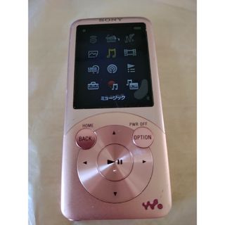 ソニー(SONY)のnw-s756　ウォークマン　大容量32GB　ピンク(ポータブルプレーヤー)